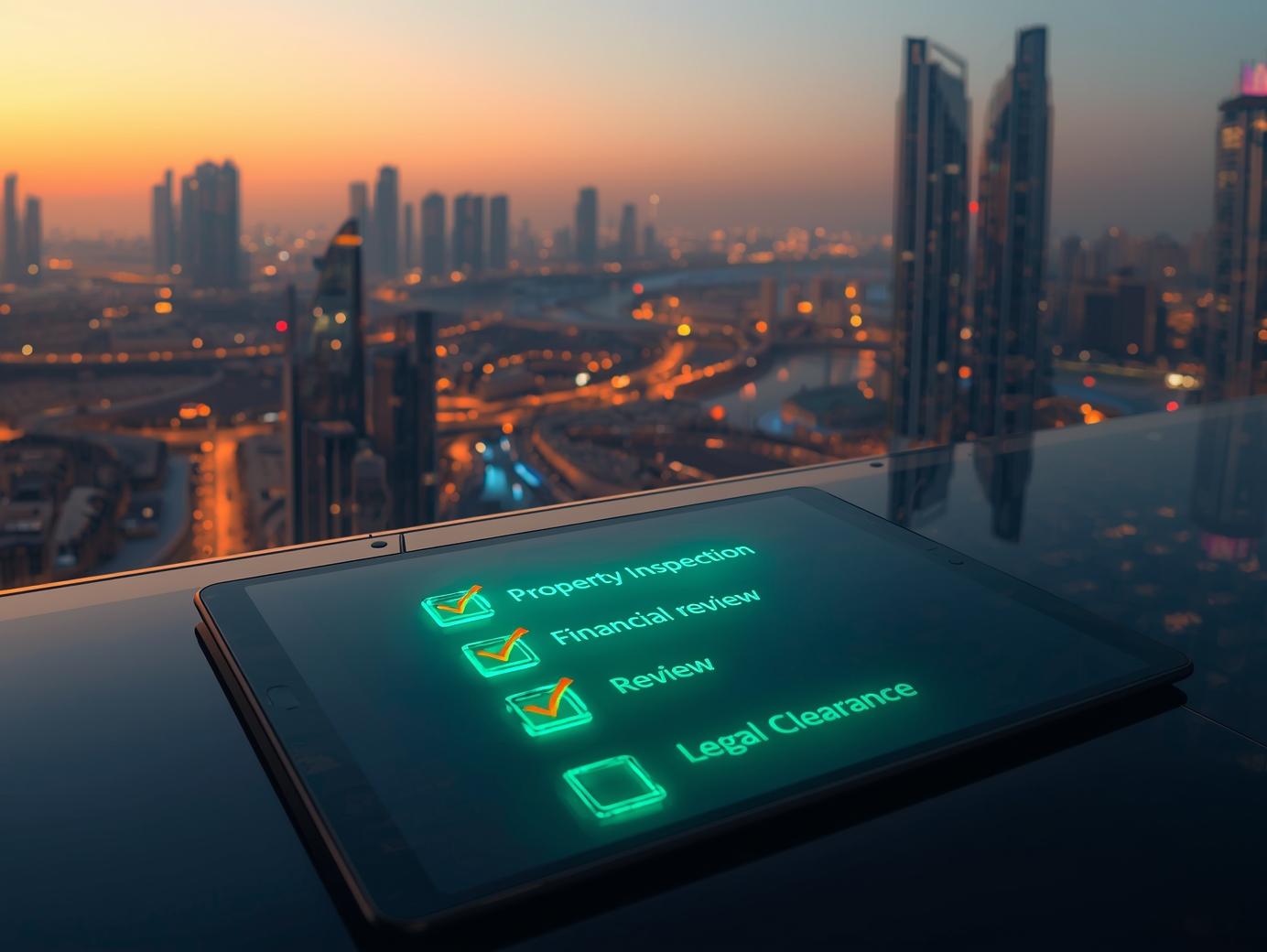 Dubai Property Due Diligence Checklist for International Investors